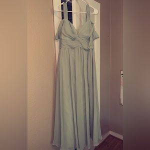 Sage Green bridesmaid dress